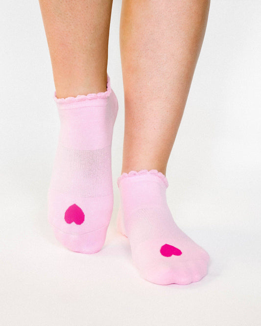 Love Full Foot Grip Sock: M/L