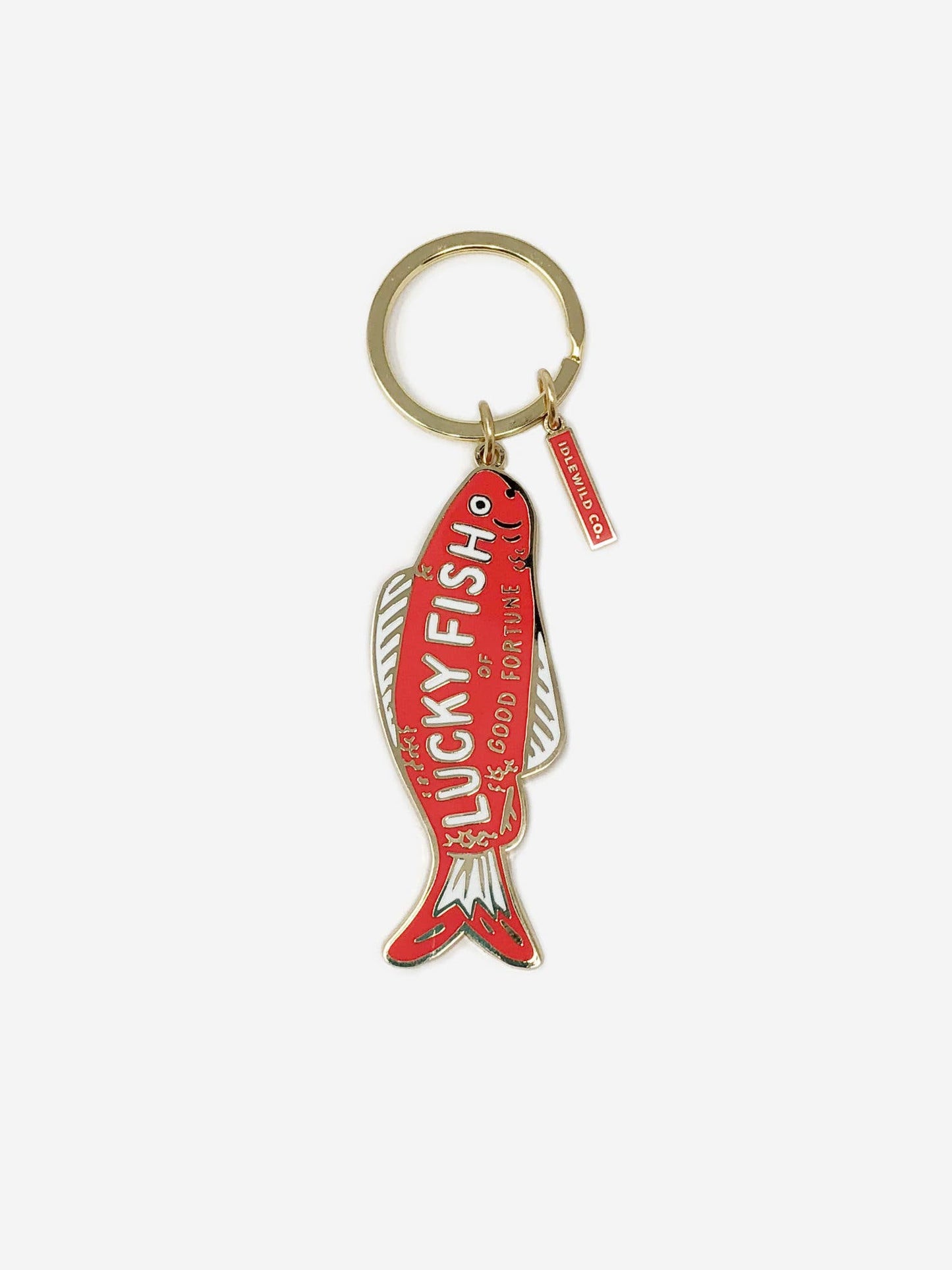 Good Fortune Fish Keychain