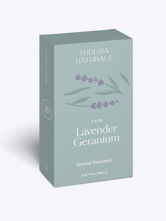 Shower steamers | Lavender Geranium | 2 pack