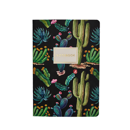 Cactus on black Notebook