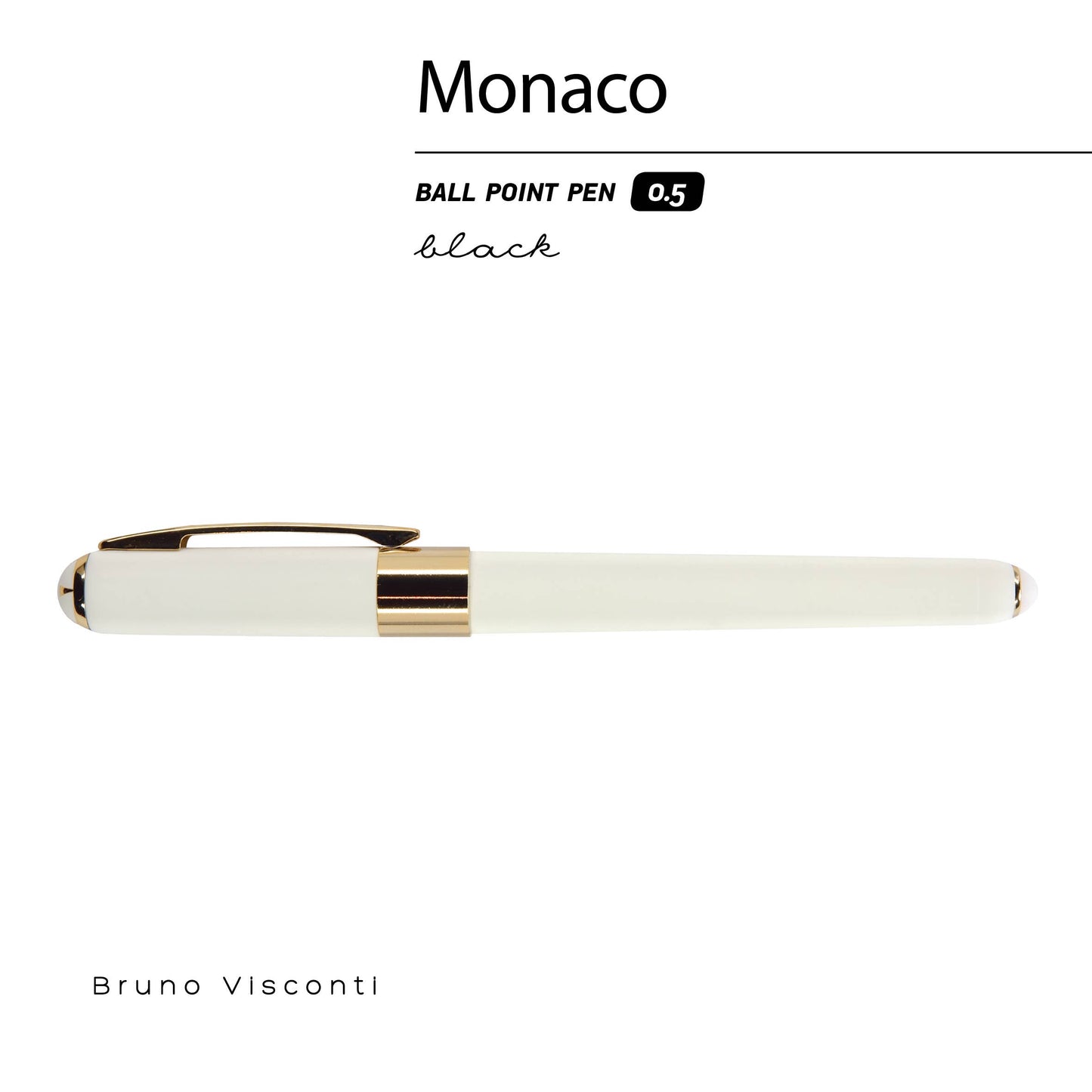 Monaco Pen - White