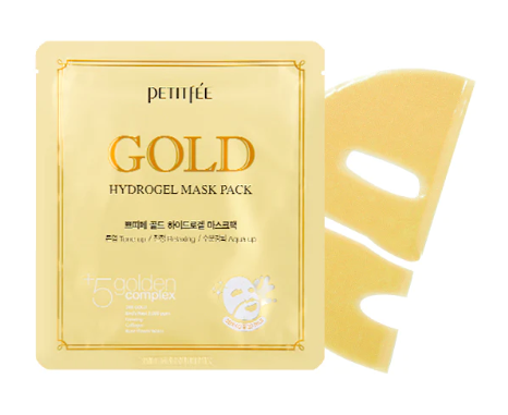 PETITFEE Gold Hydrogel Face Sheet Mask: Gold