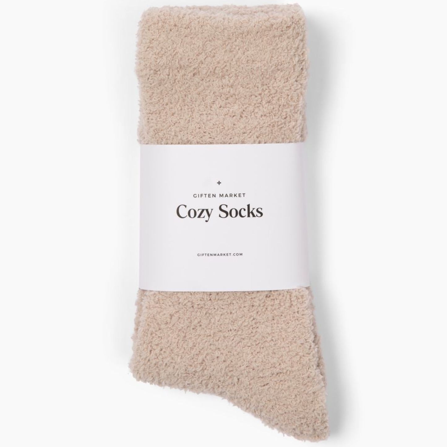 Cozy Cloud Socks - Ivory