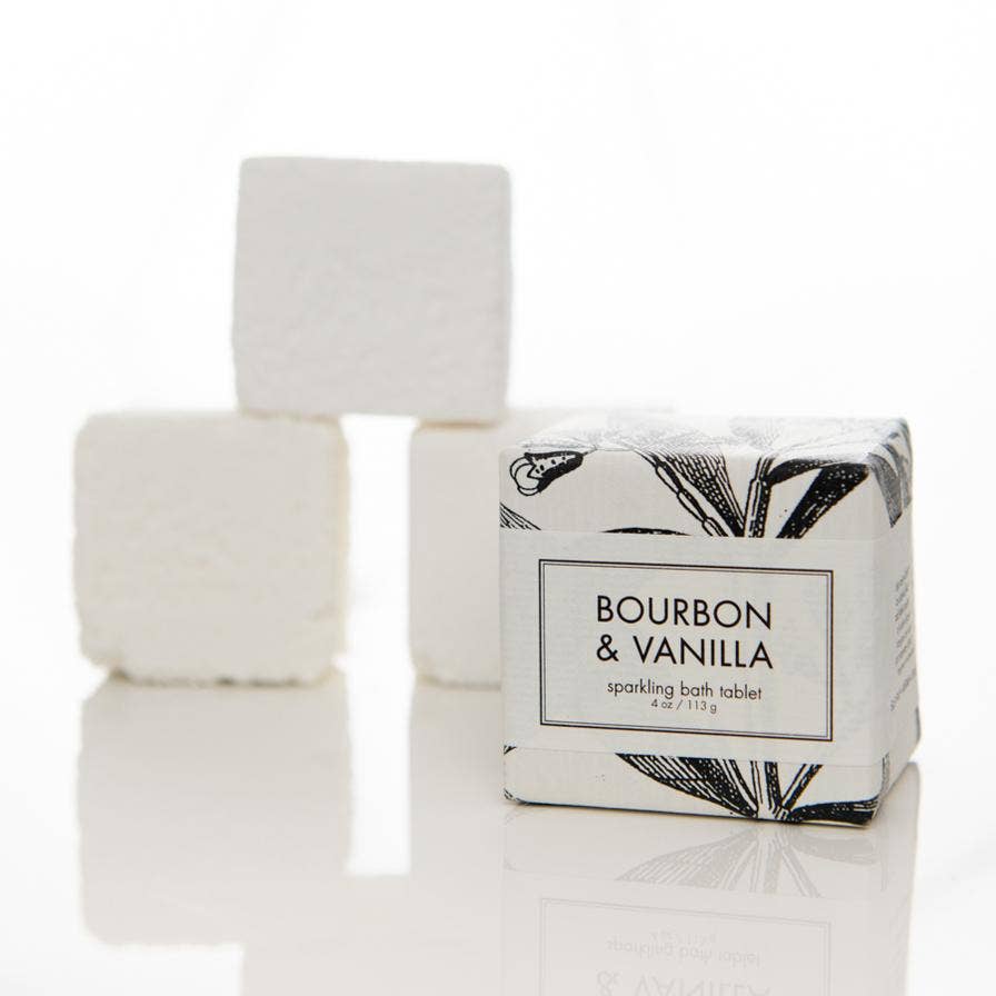 Bourbon & Vanilla Sparkling Bath Tablet