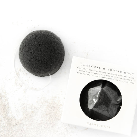 Konjac Sponges: Charcoal Konjac