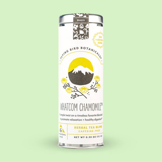 Whatcom Chamomile – 6 Tea Bag Tin